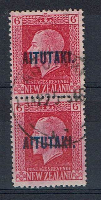 Image of Cook Islands-Aitutaki SG 17b FU British Commonwealth Stamp